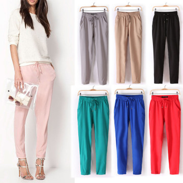 Chiffon Harem Pants 9136