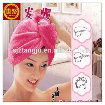 Hair Towel Twist Hair Drying Towel Pink