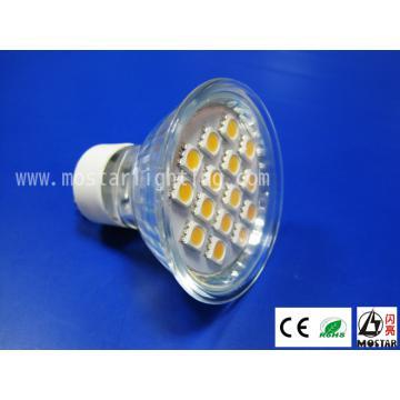 GU10 15SMD 5050 Glass CUP
