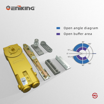 Eniking 120kg Floor Hinges for Glass Doors