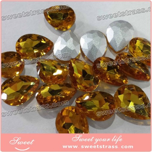 Hot sell!! point back rhinestone,point back glass stone,point back crystal
