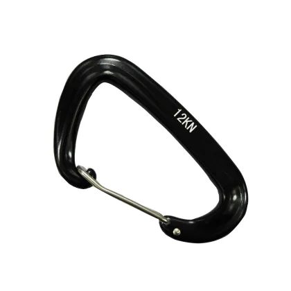 Locking carabiner for hammock locking carabiner clips 12kn Aluminium Carabiner