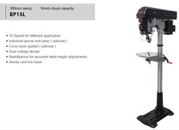 Hot sale DP15L mini drill press