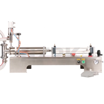 Customized Beverage Filling Machine: HZPK G1WYD Semi-Automatic Liquid Bottle Filler