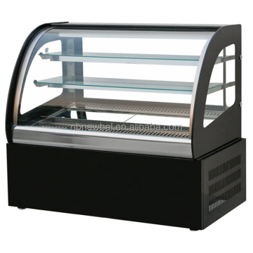 Vertical Cake Display Fridge Chiller with Glass Arc Pastry Cabinet