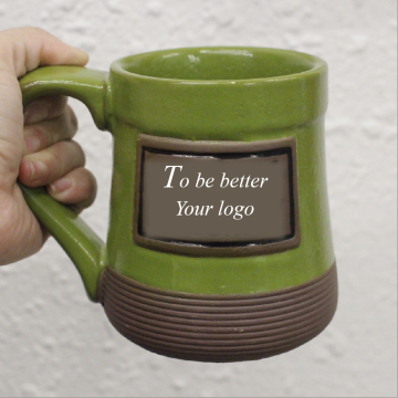 Ceramic Beer Mugs: High-Capacity, Customized Designs & Logos