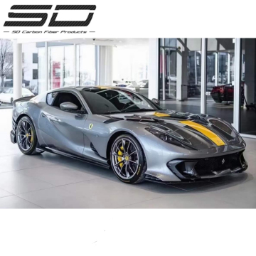 Ferrari 812 C Style Perfect Fitment Dry Carbon Fiber Body Kit
