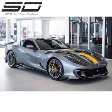 Ferrari 812 C Style Perfect Fitment Dry Carbon Fiber Body Kit
