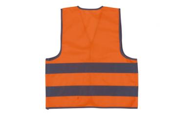 Green color reflective safety vest for kids