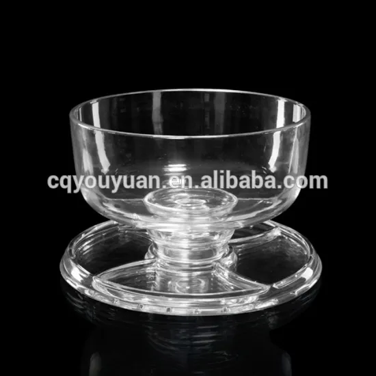 Hot Sale Cheap Cake Stand Glass Bowl Fish Tank