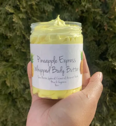 Private Label Vegan Turmeric Body Butter Moisturizer