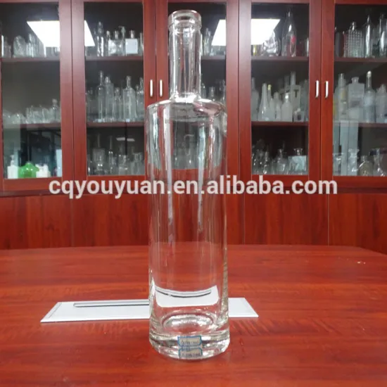 Hot Sale Cork Top Custom Glass Bottles 1 Liter Price