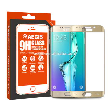 Galaxy S6 Edge 3d curved tempered glass screen protector
