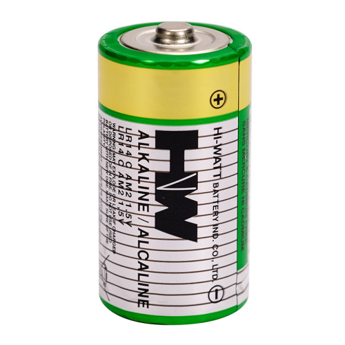 Bateria alcalina HW LR14 C tamanho de longa duração
