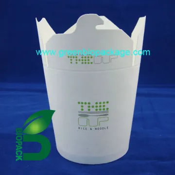 Delivery pla coating paper food box