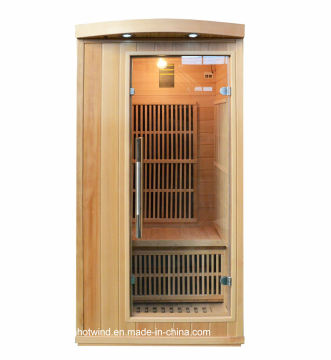 Infrared Sauna Cabin 1-4 Person Canadian Hemlock Wood