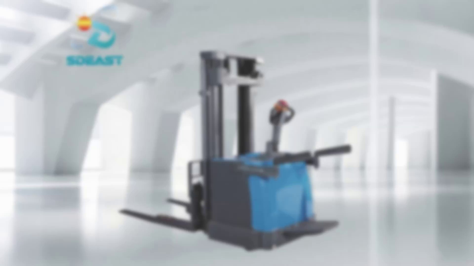 Heavy Duty Electric Stacker 1.5 Ton 3000mm Lifting Height