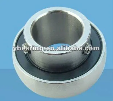 Stainless Steel/ Chrome Steel Pillow Block Insert Bearings SA 205