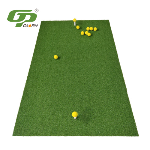 PP Grass Black Rubber Golf Ukushaya Mat