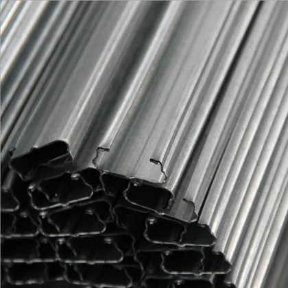Greenhouse galvanized lock channel