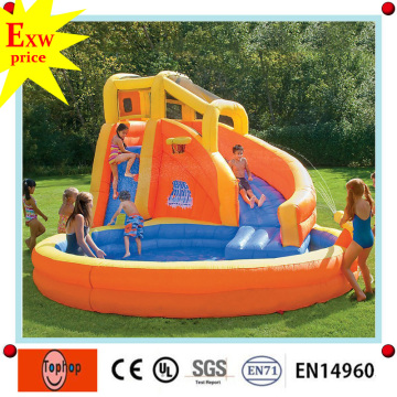 hot selling guangzhou manufacturer good quality indoor mini inflatable water park for sale