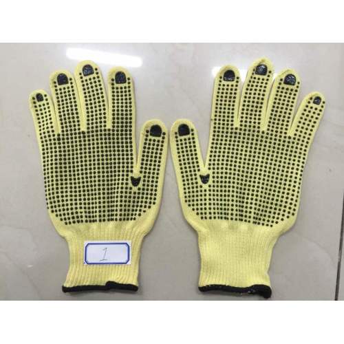 Kevlar Double Side PVC Dotted Gloves