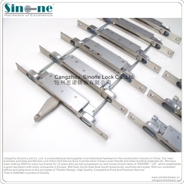 steel door lever action flush bolts