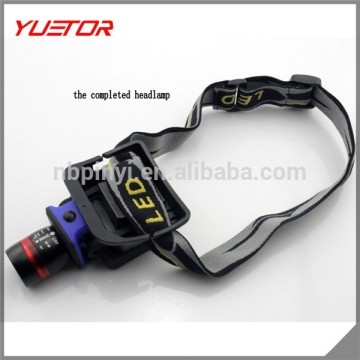 multifunction aluminum zoomable headlamp headlight