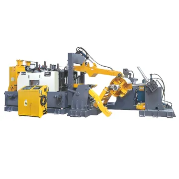3-in-1 Sheet Metal Uncoiler Straightener Feeder for Press Machine Line