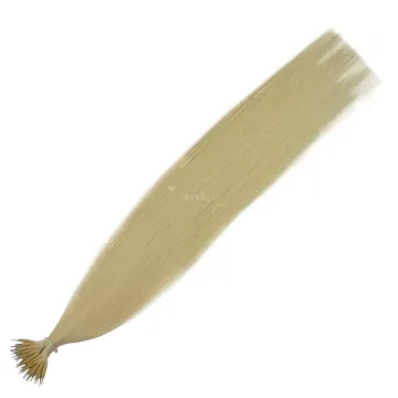 Russian Cheap Human Hair Extensions Nano Ring Cheap  Women Natural Straight Remy Cuticle Aligned Hair Extensions Blonde Nano 10A