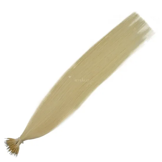 Russian Cheap Human Hair Extensions Nano Ring Cheap  Women Natural Straight Remy Cuticle Aligned Hair Extensions Blonde Nano 10A