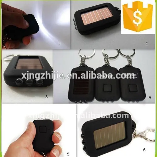 2015 mini solar key chain promotional gift for exhibition gift