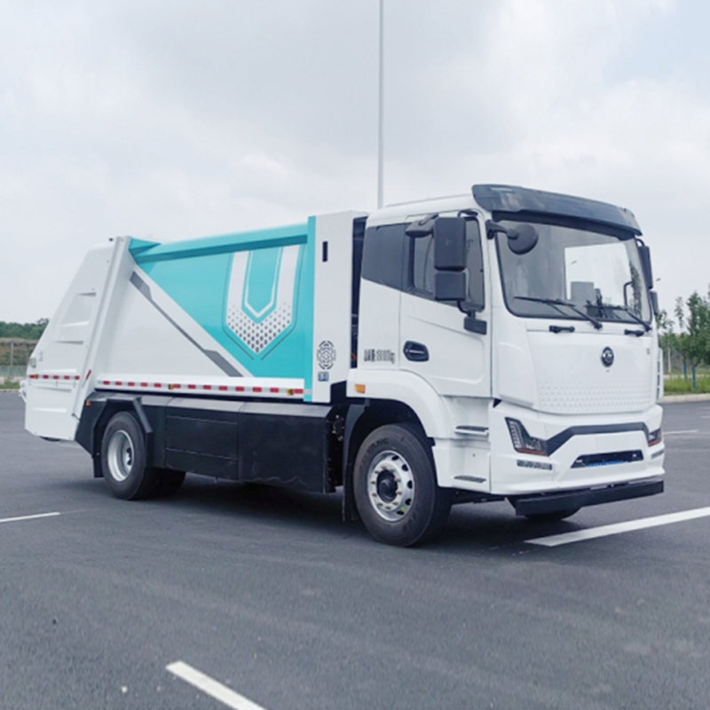 Innovative Electric Garbage Compactor Truck for Sustainable Cities