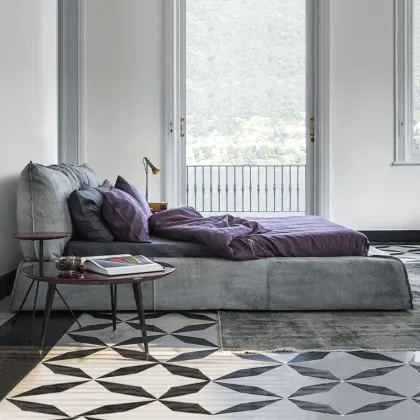 Minimalist Tatami Low Back Floor King Size Bed Designs