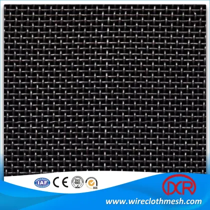 Black Wire Mesh Cloth