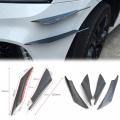 Fibra de Carbono Textured Frente Bumper Spoiler