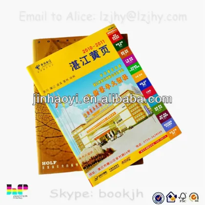 cheap yellow pages print in China Best Quality Offset Printed Yellow Pages