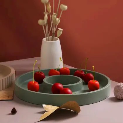 Round Stripe Silicone Mold for Home Decor