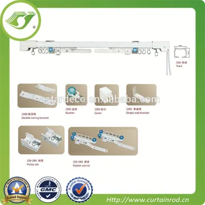 D0097 Flexible curtain track / aluminium curtain track / curtain track roller