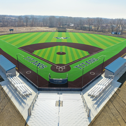 Baseballfeld künstliches Gras