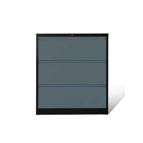 Office Metal 3 Drawer Quickly Assemble Lateral Cabinets