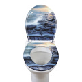 Fanmitrk Duroplast Toilet Seat Beach Reef Pattern