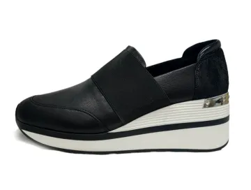 Leather Sports Casual Shoes With High Heels