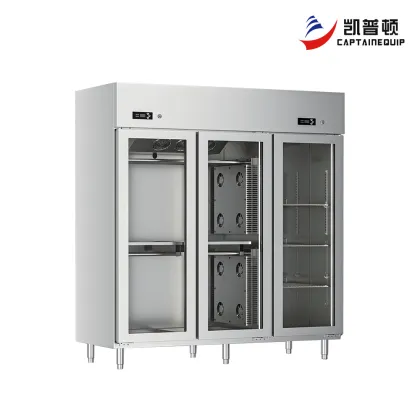 Upright Triple-Door Duck Aging and Drying Cabinet