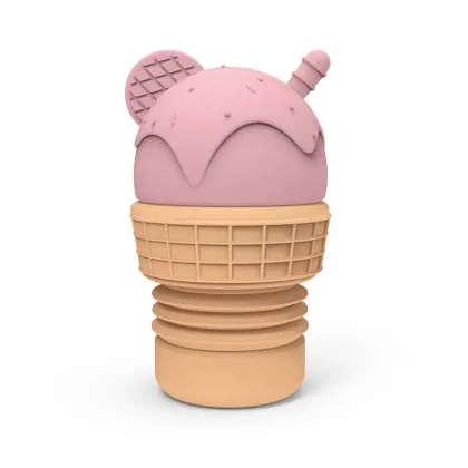 Ice Cream Silicone Bath Toy Baby Water Sprinkler