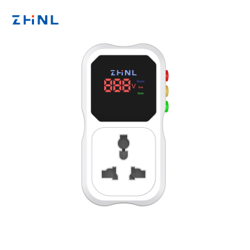 Electronic Display Household Voltage Protector for Air Conditioner Refrigerator - ZHNL 230V 16A Euro Germany Over Under Voltage Device