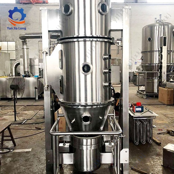 Vertical Fluidized Bed Granulator Machine for Flavoring