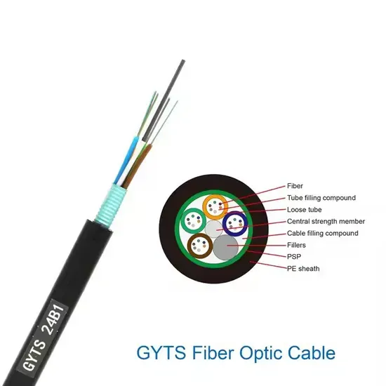 Armored Outdoor Fiber Optic Cable