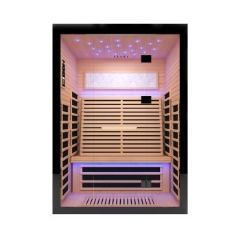 Sauna de infravermelho distante em casa interna