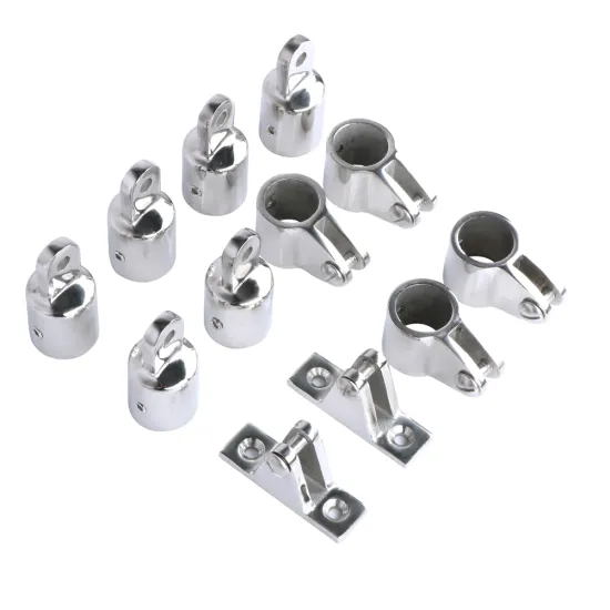 Allshine Marine Deck Hinge and Bimini Top Fittings